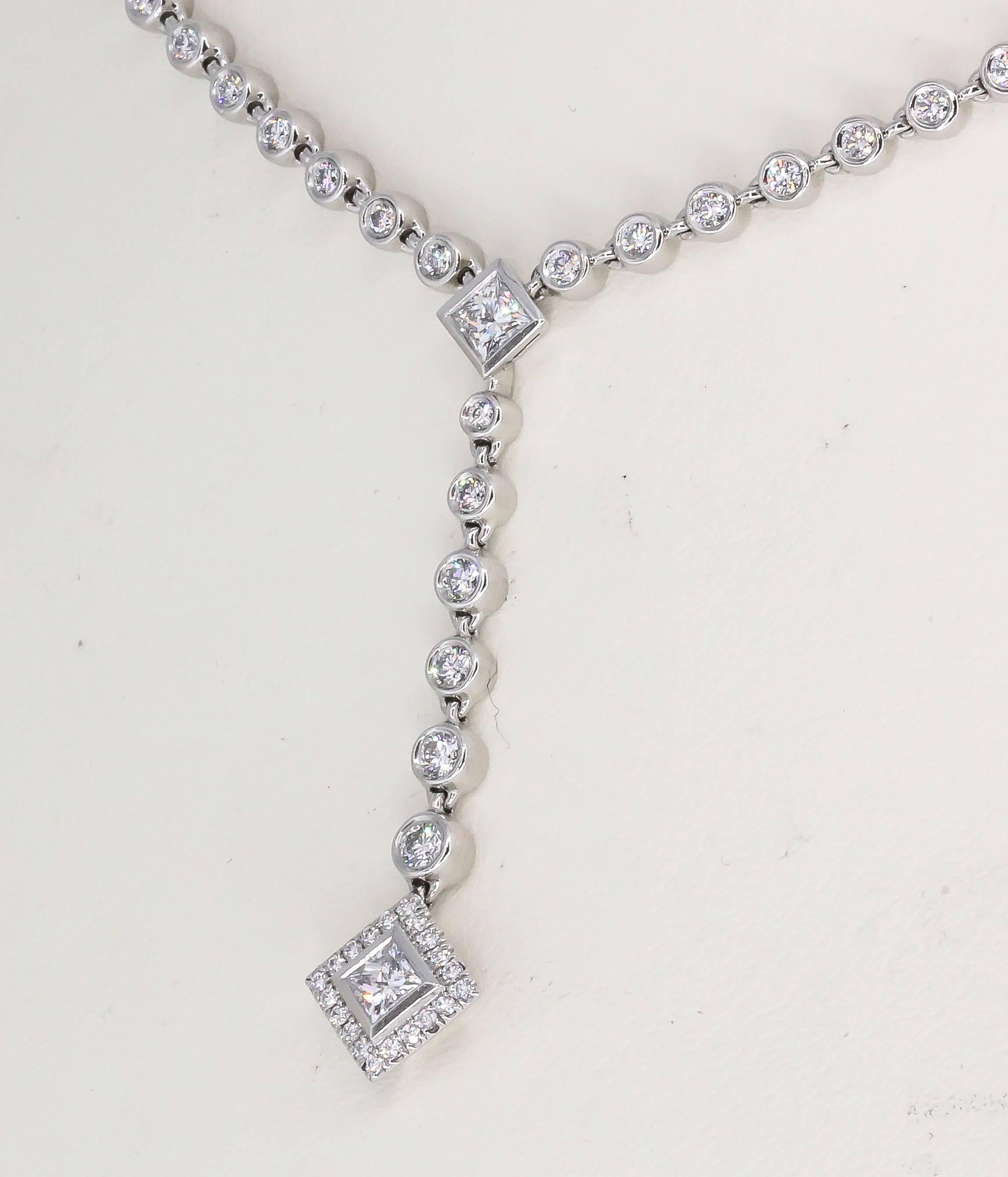 Women's Tiffany & Co. Diamond and Platinum Necklace