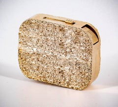 Ruser Yellow Gold Double-Sided Pill Box