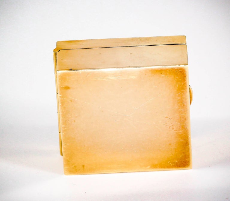 Van Cleef and Arpels Ruby and Rose Gold Pill Box at 1stDibs van cleef box