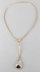 Chopard Floating Diamond Gold Snake Necklace