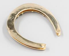 Tiffany & Co. Diamond Gold Horseshoe Money Clip