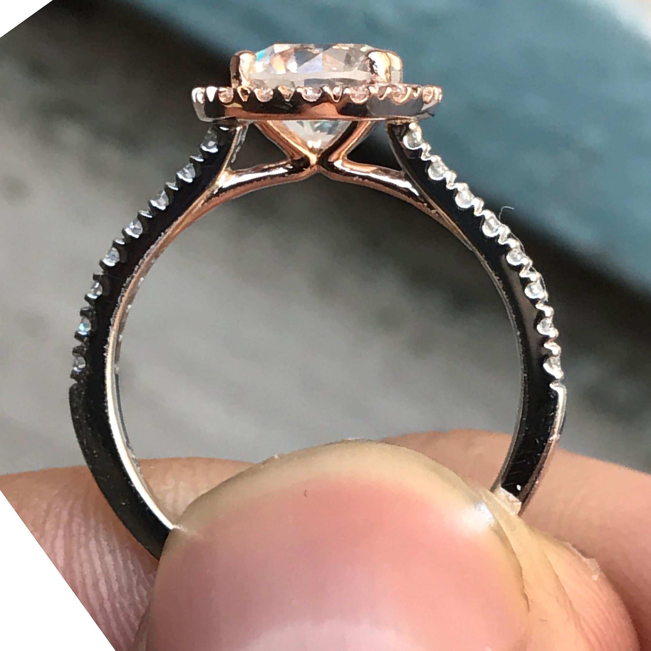 1900010-AS004

Can be sized to any finger size, ring will be made to order and take approximately 1-3 weeks from customers final design approval. If you need a sooner date let us know and we will see if we can accommodate you. Carat weight and color