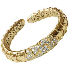 Marina B Onda Diamond Gold Bracelet