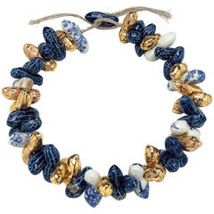 Feeding the Birds Porcelain Necklace 5