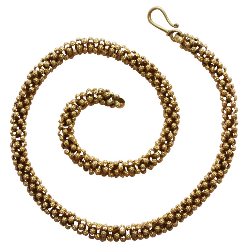 Indonesian Gold Necklace at 1stDibs indonesian gold jewelry online
