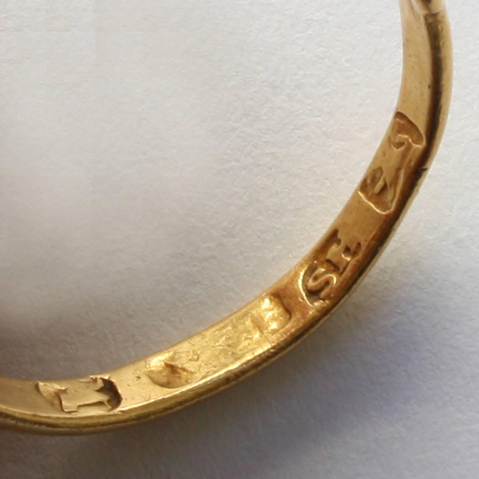 Women's or Men's Hendrik Soorbeek 17th Century Fede Ring