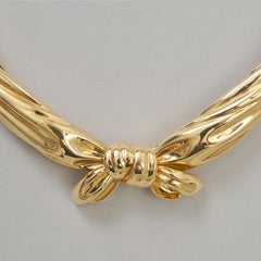 An 18k Gold Van Cleef & Arpels Scarf Necklace