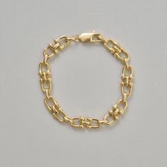 Un bracciale francese in oro 18 carati