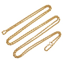 An antique 18k Gold Chain