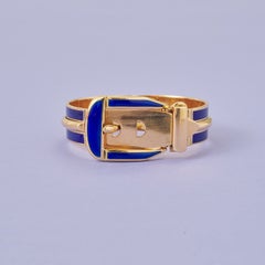 Ein Gucci-Armband mit Schnalle aus 18-karätigem Gold