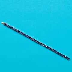 Chaumet Natural No Heat Sapphire and Gold Line Bracelet