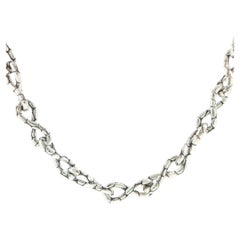 John Hardy Kali Dot Twisted Link Sterling Silver Necklace, 20 Inches