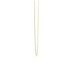 14K Yellow Gold 1.5mm Ball Chain Necklace