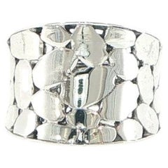 Anello "Kali Dot Saddle" di John Hardy in argento sterling