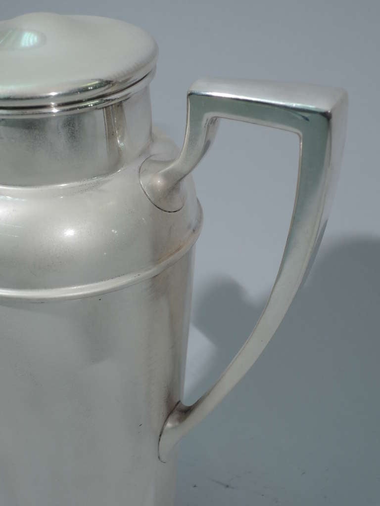 Art Deco Cocktail Shaker - Modern Martini - American Sterling Silver - C 1920 5