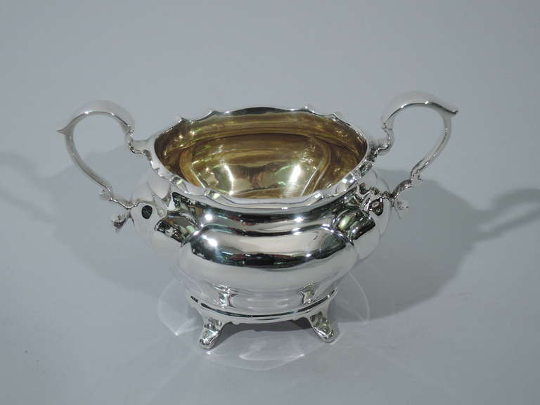 Edwardian Tea & Coffee Set - English Sterling Silver - 1905/6 1