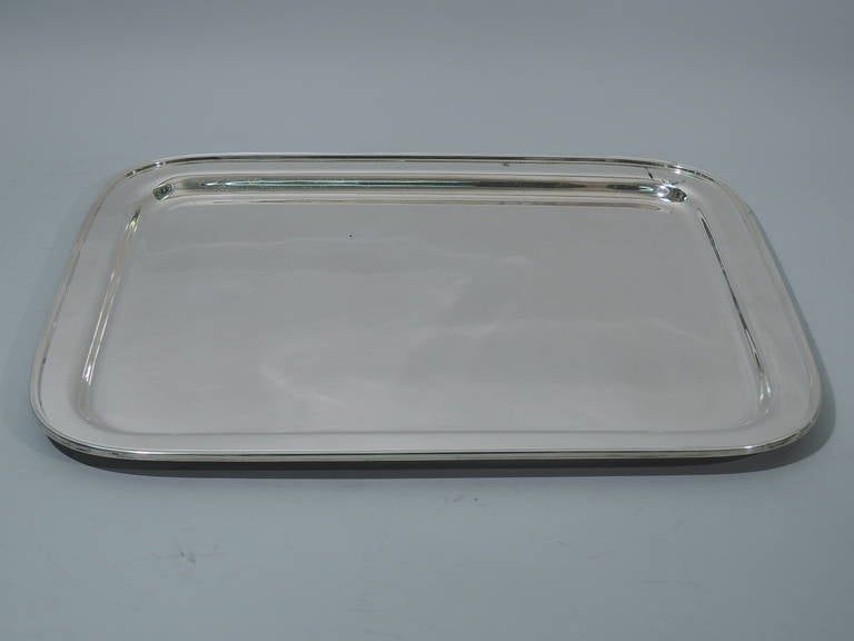 Tiffany & Co. American Sterling Silver Classic Serving Platter Tray