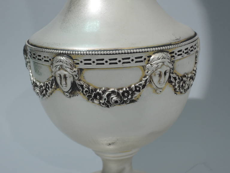 Neoclassical Vase by Theodore B Starr - American Sterling Silver - C 1920 3