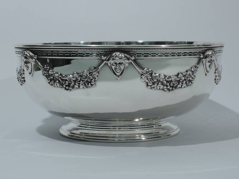 Neoclassical Bowl by Theodore B Starr - American Sterling Silver - C 1910
