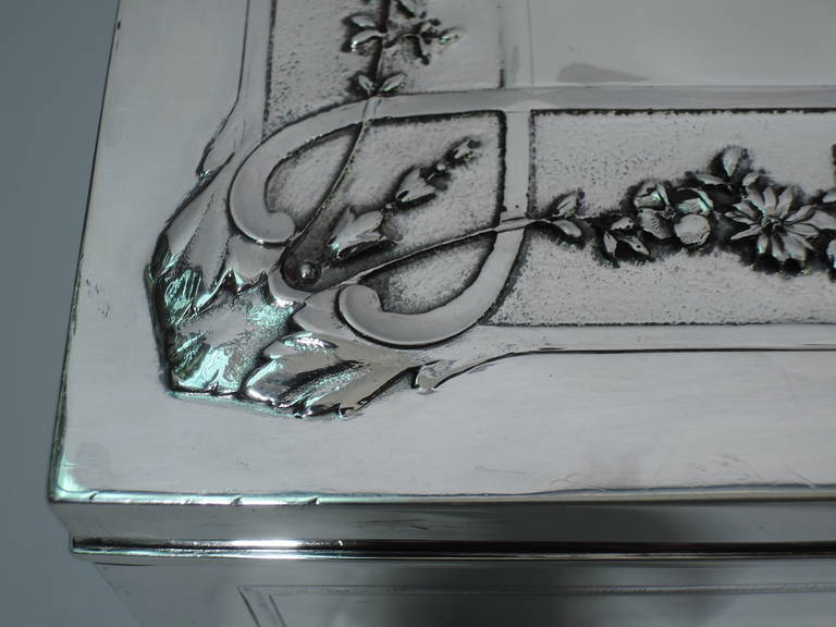French Belle Epoque Silver Box 3