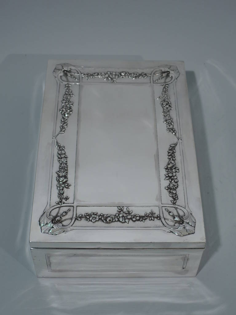 French Belle Epoque Silver Box 1