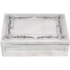 French Belle Epoque Silver Box