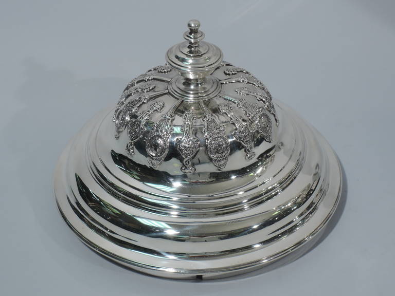 Victorian English Large and Heavy Sterling Silver Trophy Cup 2