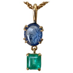 Sapphire Pendant Necklaces