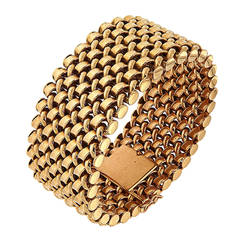 1960s Italian Gold Link Bracelet