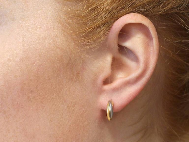 cartier earrings trinity