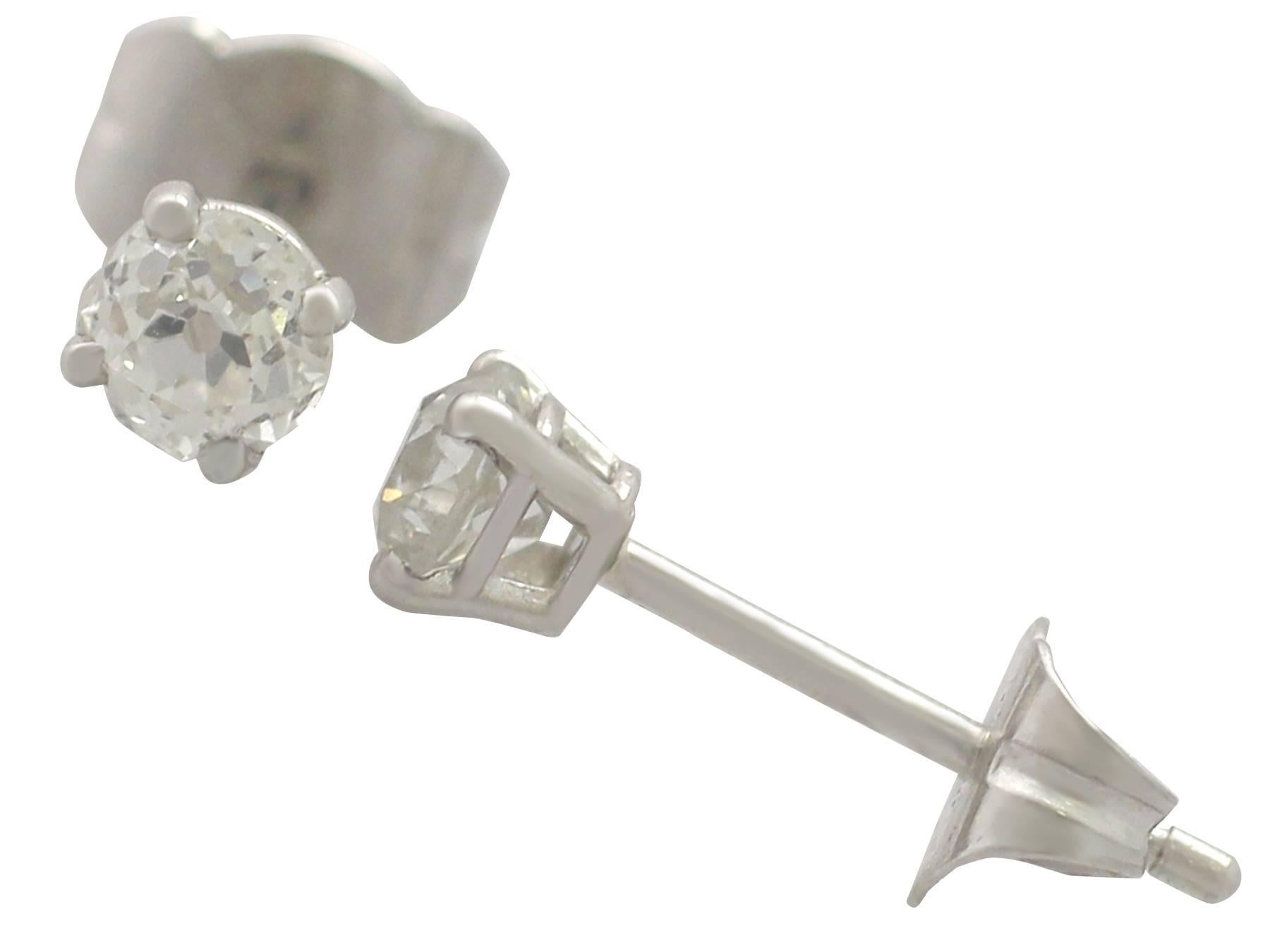 contemporary diamond earrings