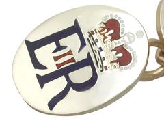 1960s Enamel and Yellow Gold cufflinks