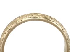 1960s Yellow Gold Wedding Band Ring