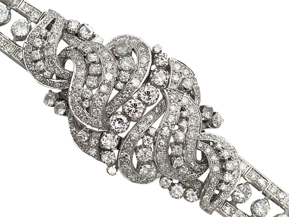 antique diamond bracelets