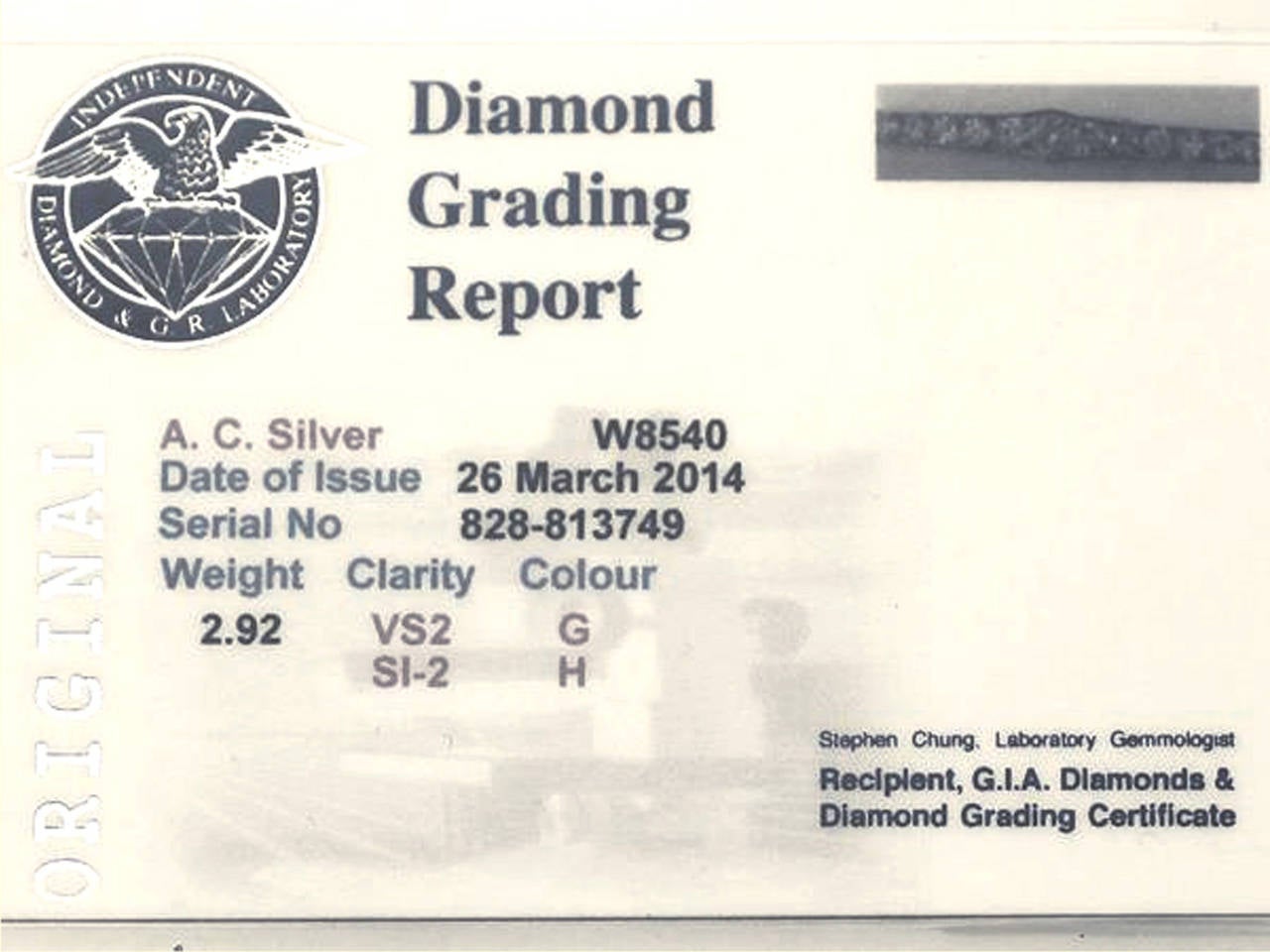 2.92Ct Diamond and Platinum Bar Brooch - Antique French Circa 1920 4