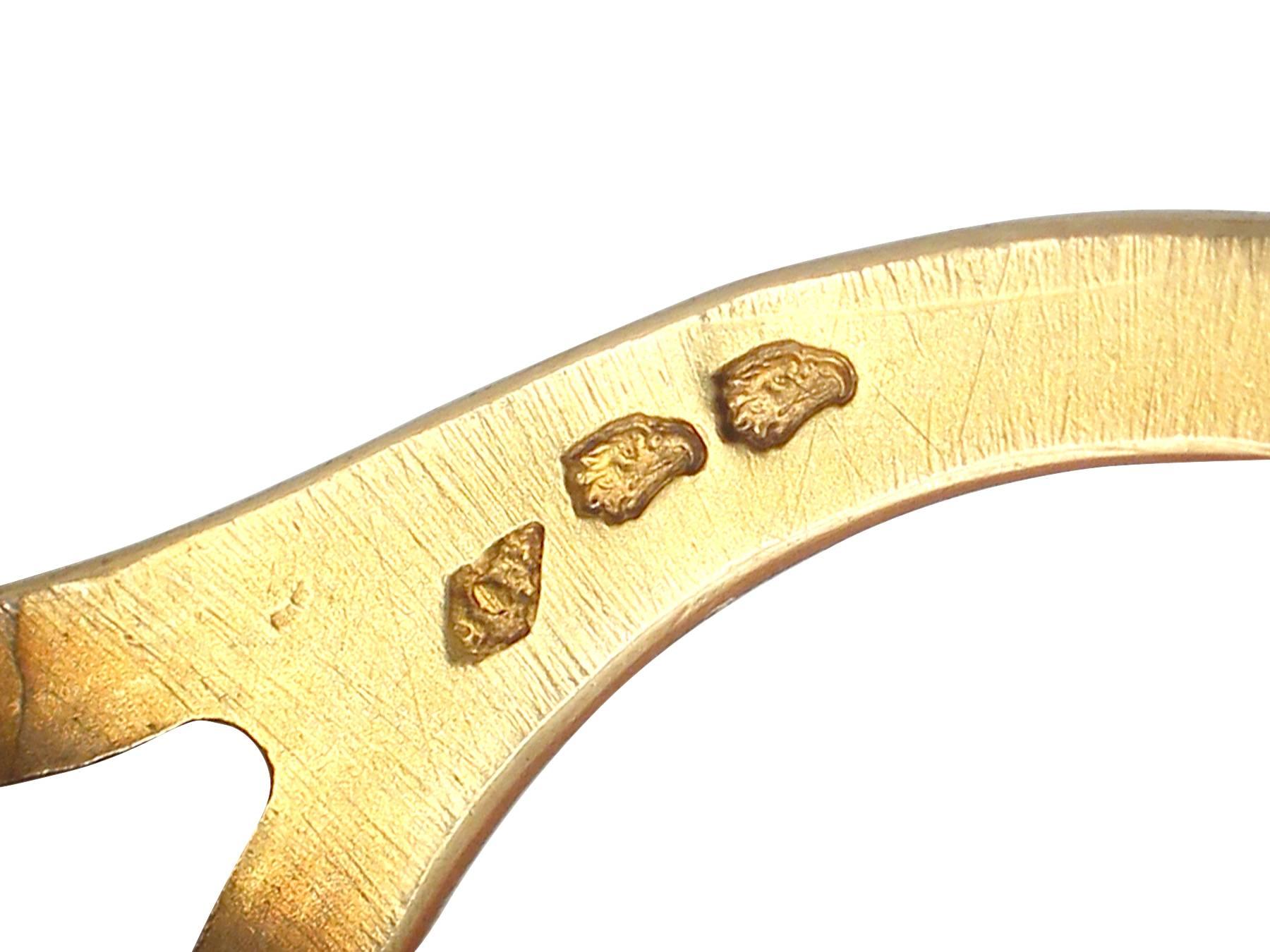 Cufflinks in 18k Yellow Gold - Antique French Circa 1900 4