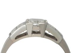 1.60Ct Diamond Five Stone, Platinum Ring - Art Deco - Antique Circa 1925