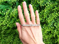 Antique 0.80 Carat Diamond and 18k Gold Bracelet Circa 1925