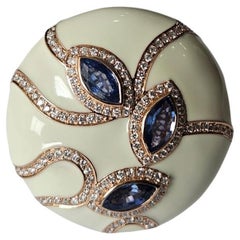 Enamel Cocktail Rings