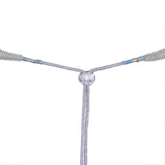 605.40 carats, natural, Hand - Carved, Green Aquamarine String Necklace