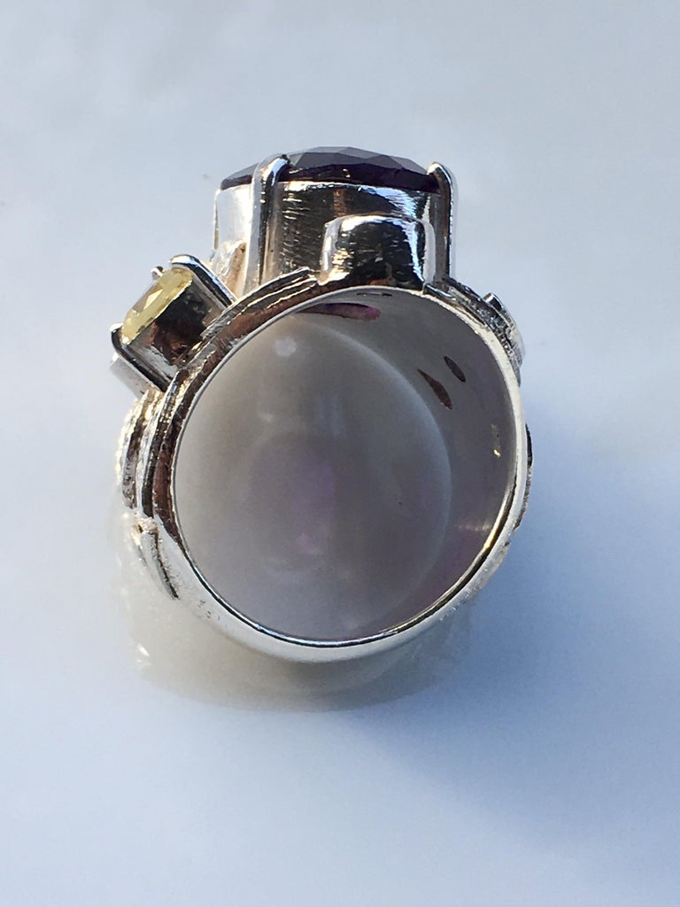 47 Amethyst Cocktail Ring