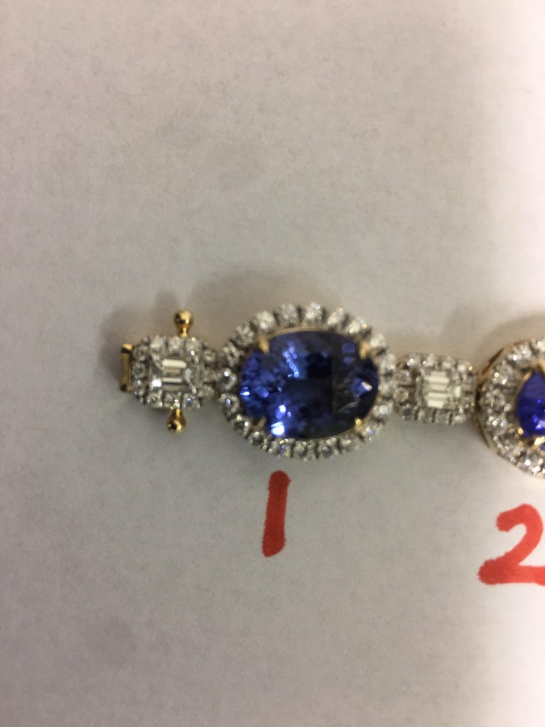 Diamond & Tanzanite Bahaar Bracelet main image 1