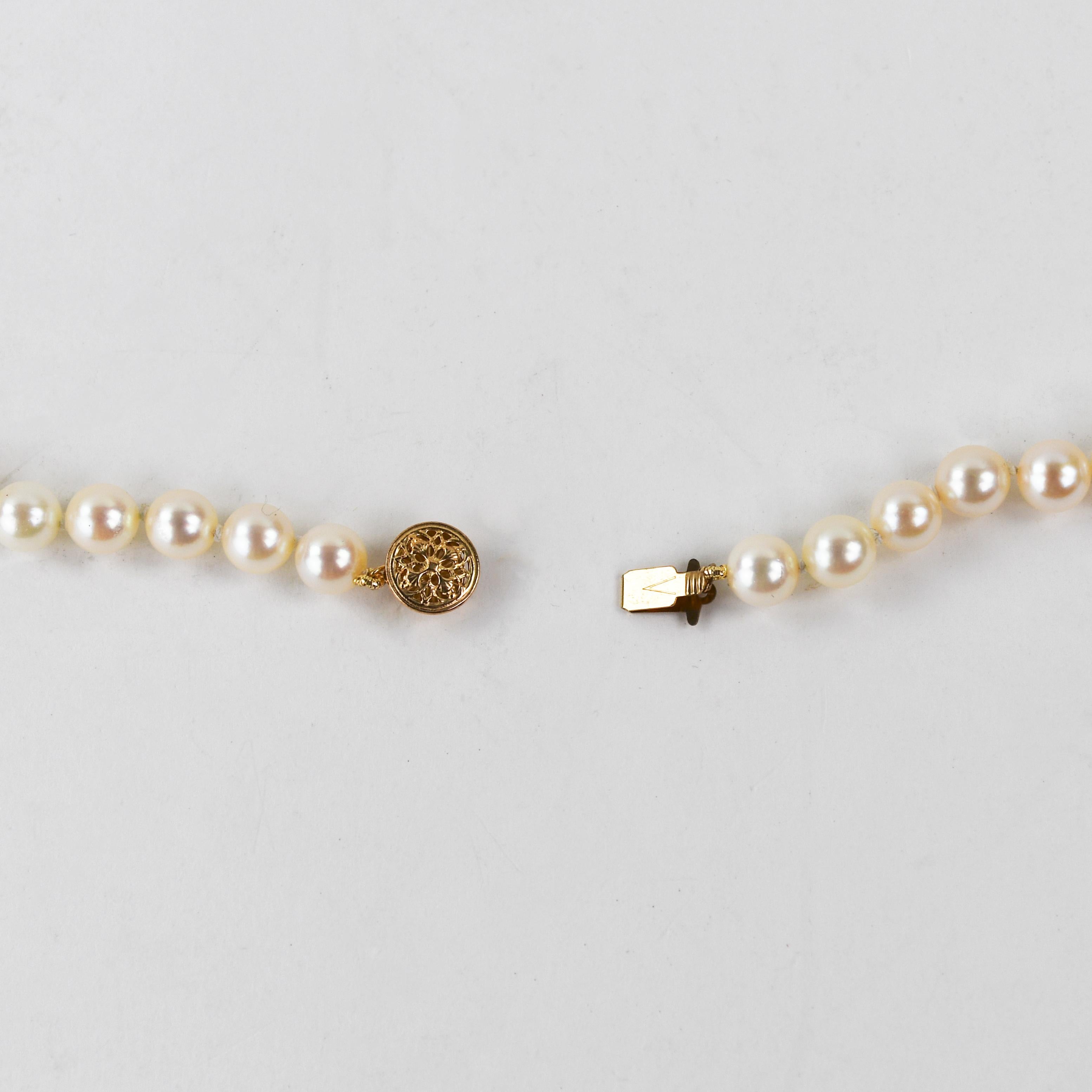 Collana di perle coltivate d'acqua salata da 29
