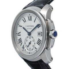 Cartier Calibre de Cartier WSCA0003 White Dial Automatic Men's Watch 38mm