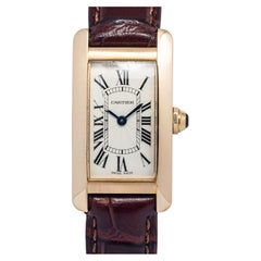 Cartier Tank Americaine W2607456 2016 Papers Quartz Women's Watch 19mm