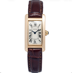 Cartier Tank Americaine W2607456 2016 Papers Quartz Women's Watch 19mm