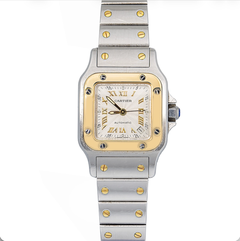 Cartier Santos Galbee W20045C4 18k Two Tone Automatic Women's Watch 24mm