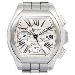 Cartier Roadster W6206019 Silver Dial Automatic Men's Watch 49mm