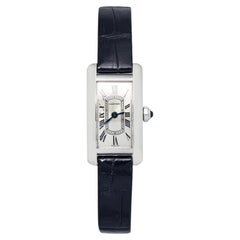 Cartier Tank Americaine Mini WSTA0081 White Dial Women's Watch 15.2mm