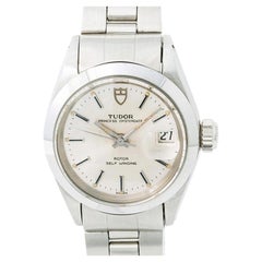 Tudor Prince 92400 SS Silver Index Dial Auto Women's Watch 25mm